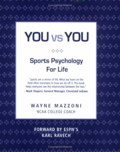 Books About Psychology - You vs. You: Sport Psychology for Life
