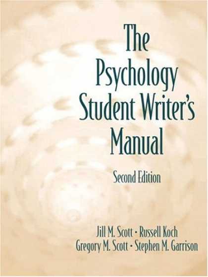 Books About Psychology - Psychology Student Writer's Manual, The (2nd Edition)