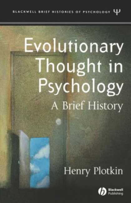 Books About Psychology - Evolutionary Thought in Psychology: A Brief History (Blackwell Brief Histories o