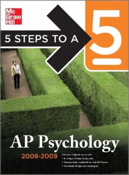 Books About Psychology - 5 Steps to a 5 AP Psychology, 2008-2009 Edition (5 Steps to a 5 on the Advanced