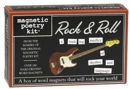 Books About Rock 'n Roll - Rock and Roll (Magnetic Poetry)