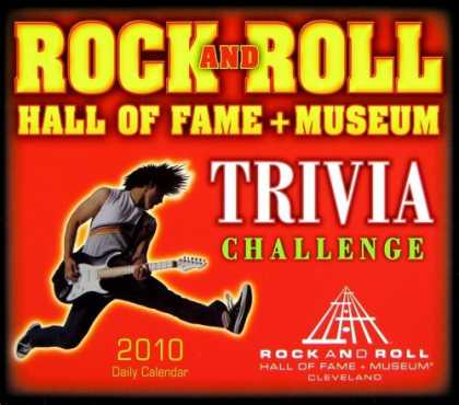 Books About Rock 'n Roll - Rock & Roll Hall of Fame Trivia 2010 Daily Boxed Calendar (Calendar)