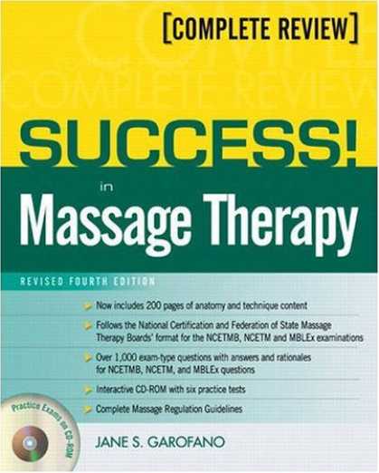 Books About Success - Success! In Massage Therapy, Revised Edition (4th Edition) (Success! (Pearson))