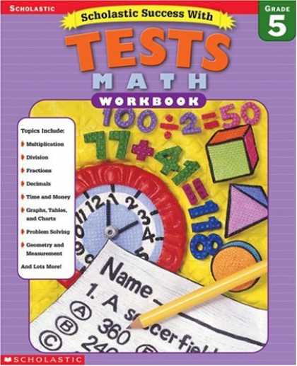 Books About Success - Scholastic Success with Tests: Math Workbook Grade 5 (Grades 5)