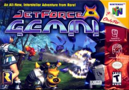 Books About Video Games - JET FORCE GEMINI (NINTENDO N64 VIDEO GAME CARTRIDGE) (JET FORCE GEMINI (NINTENDO