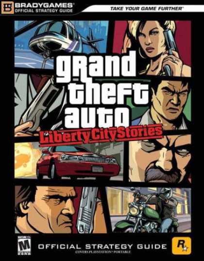 Books About Video Games - Grand Theft Auto Liberty City Stories - Official Strategy Guide for PlayStation