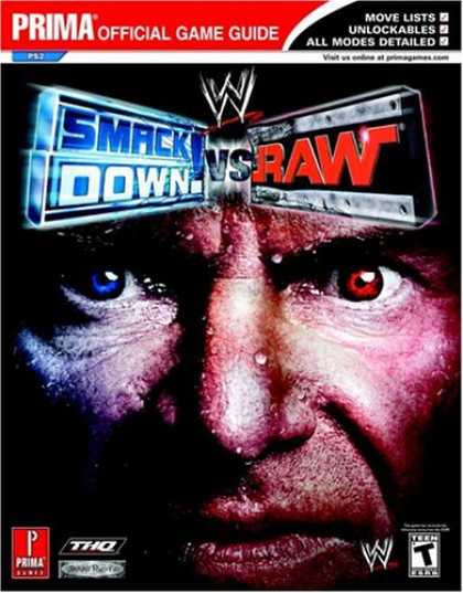 Books About Video Games - WWE Smackdown! vs RAW (Prima Official Game Guide)