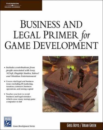 Books About Video Games - Business & Legal Primer for Game Development