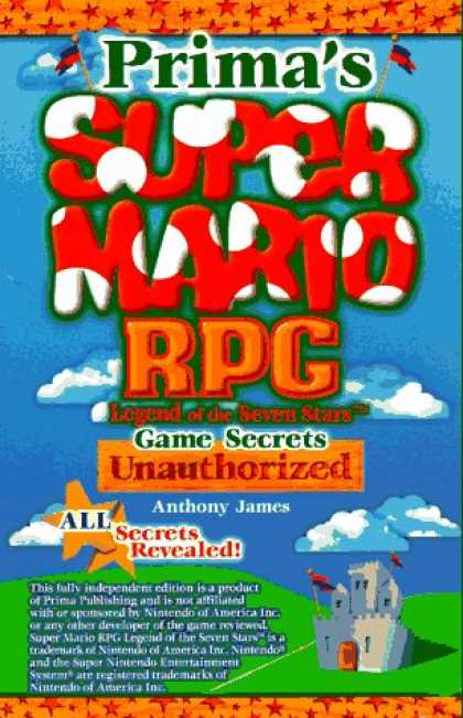 Books About Video Games - Super Mario RPG Game Secrets: Unauthorized (Secrets of the Games Series.)