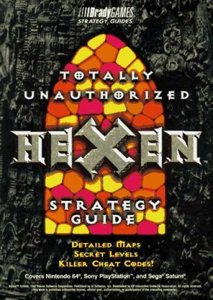 Books About Video Games - HEXEN--TOTALLY UNAUTHORIZED (Brady Games Strategy Guides)