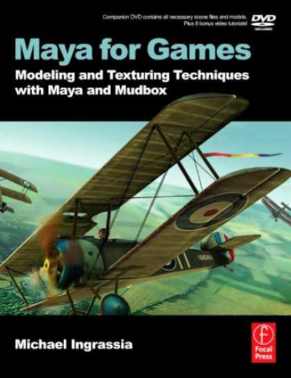 Books About Video Games - Maya for Games: Modeling and Texturing Techniques with Maya and Mudbox