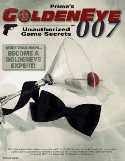 Books About Video Games - Prima's Goldeneye 007 Unauthorized Game Secrets