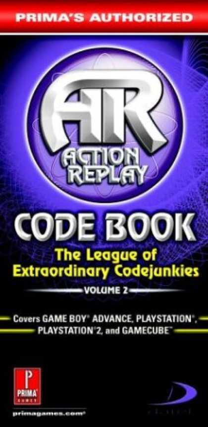 Books About Video Games - Action Replay Code Book Vol.2: Prima's Authorized (Action Replay Code Book: The