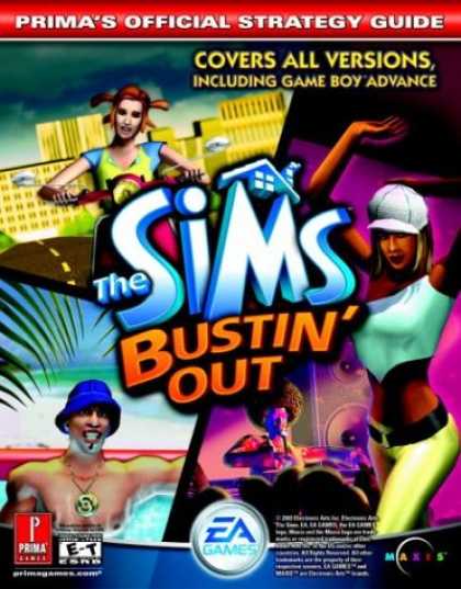 Books About Video Games - The Sims Bustin' Out (Prima's Official Strategy Guide)