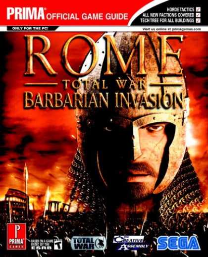 Books About Video Games - Rome: Total War - Barbarian Invasion (Prima Official Game Guide)