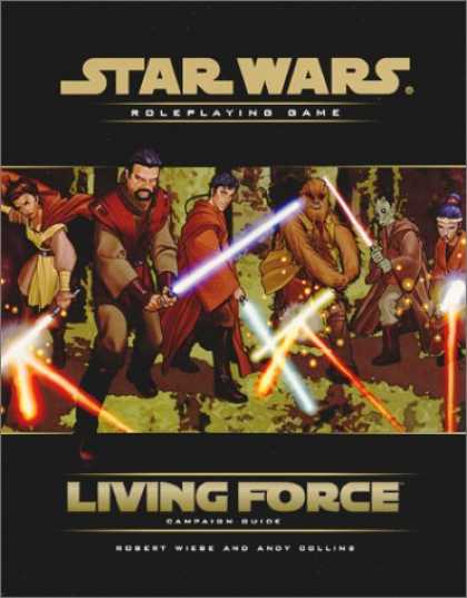 Books About Video Games - Living Force Campaign Guide (Star Wars Roleplaying Game)