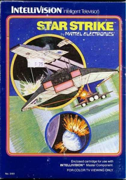 Books About Video Games - INTELLIVISION STAR STRIKE GAME COMPLETE SET (COMES WITH ORIGINAL BOX, INSTRUCTIO