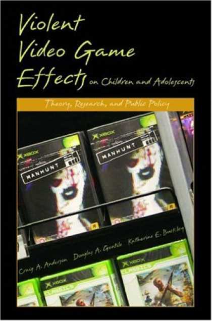 Books About Video Games - Violent Video Game Effects on Children and Adolescents: Theory, Research, and Pu