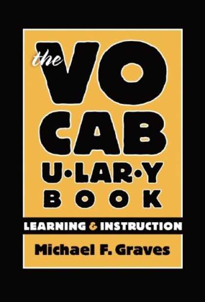 Books on Learning and Intelligence - The Vocabulary Book: Learning & Instruction (Language and Literacy Series)