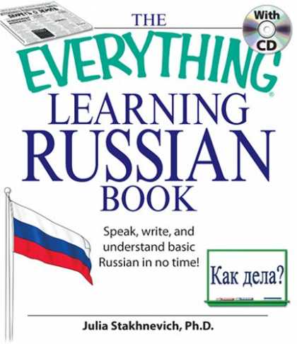 Books on Learning and Intelligence - Everything Learning Russian Book with CD: Speak, write, and understand Russian