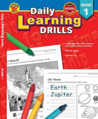 Books on Learning and Intelligence - Daily Learning Drills Grade 1