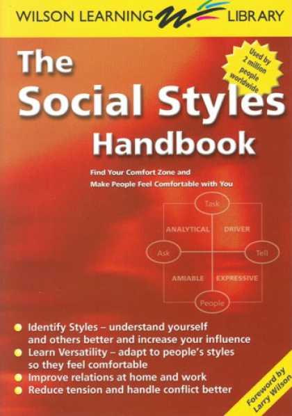 Books on Learning and Intelligence - The Social Styles Handbook: Find Your Comfort Zone and Make People Feel Comforta
