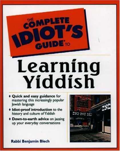 Books on Learning and Intelligence - Complete Idiot's Guide to Learning Yiddish