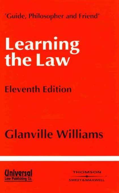 Books on Learning and Intelligence - Learning the Law