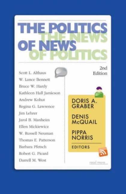 Books on Politics - The Politics of News: The News of Politics