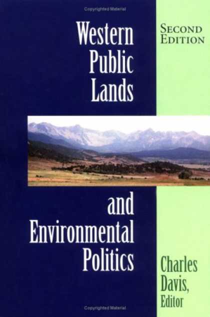 Books on Politics - Western Public Lands and Environmental Politics