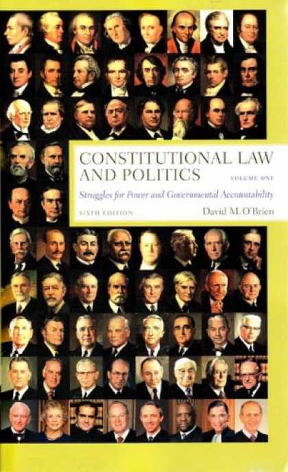Books on Politics - Constitutional Law and Politics, Sixth Edition, Volume 1
