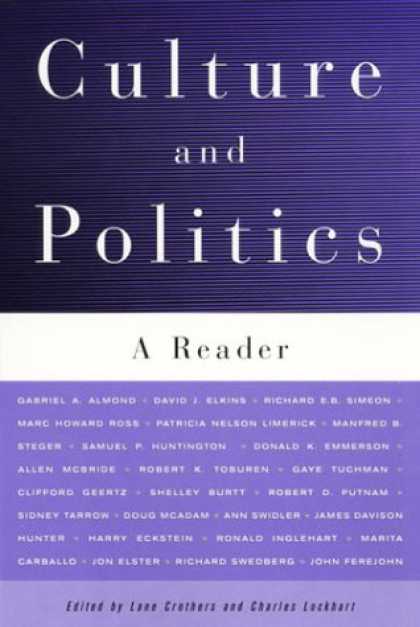Books on Politics - Culture and Politics: A Reader