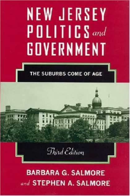 Books on Politics - New Jersey Politics and Government: The Suburban Politics Comes of Age