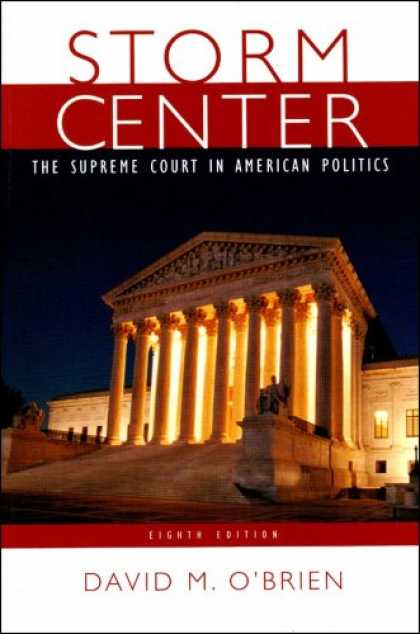 Books on Politics - Storm Center: The Supreme Court in American Politics, Eighth Edition