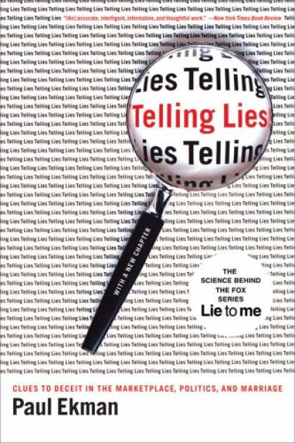 Books on Politics - Telling Lies: Clues to Deceit in the Marketplace, Politics, and Marriage, Third