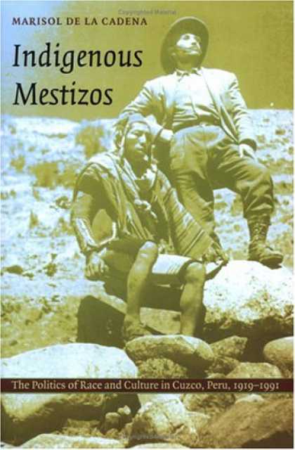 Books on Politics - Indigenous Mestizos: The Politics of Race and Culture in Cuzco, Peru, 19191991 (