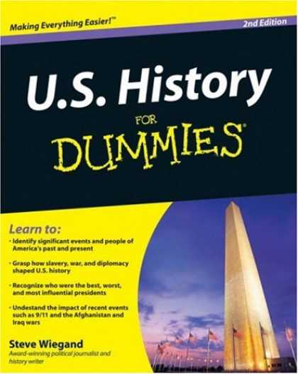 Books on Politics - U.S. History For Dummies (For Dummies (History, Biography & Politics))