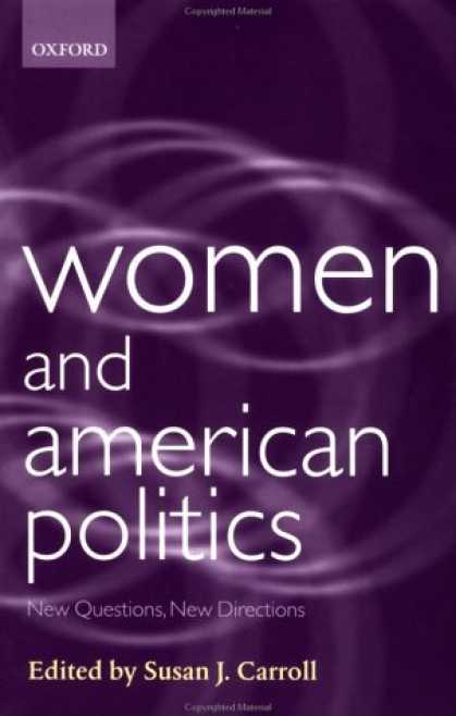 Books on Politics - Women and American Politics: New Questions, New Directions (Gender and Politics