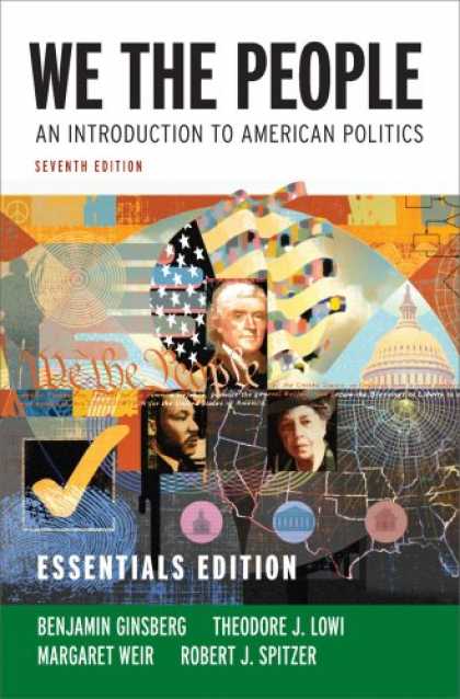 Books on Politics - We the People: An Introduction to American Politics (Seventh Essentials Edition)