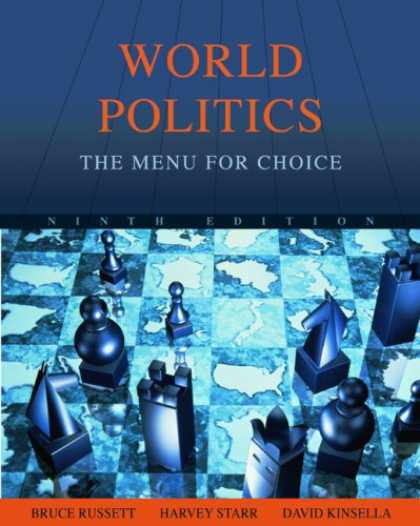 Books on Politics - World Politics: The Menu for Choice