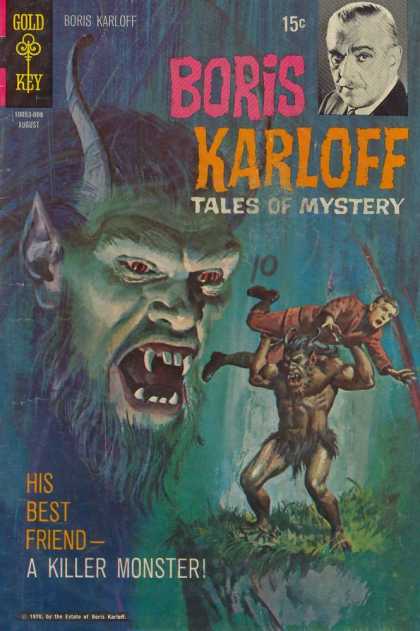 Boris Karloff Tales of Mystery 31 - Boris Karloff - Gold Key - 1976 - Tales Of Mystery - August