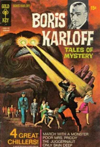 Boris Karloff Tales of Mystery 33 - March With A Monster - Poor Mrs Priddy - The Juggernaut - Only Skin Deep - 4 Great Chillers
