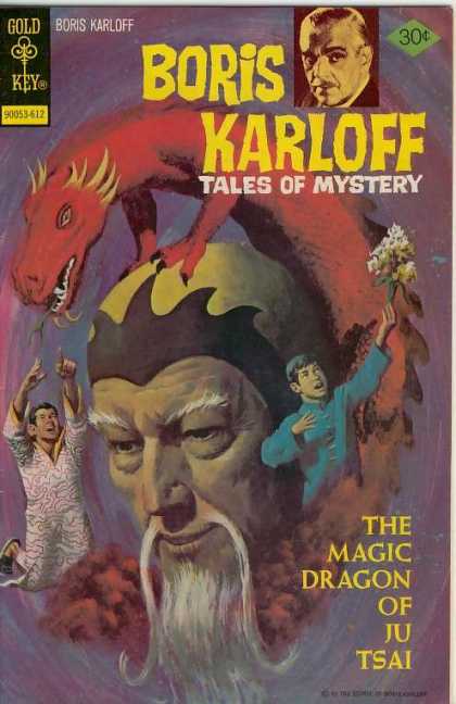 Boris Karloff Tales of Mystery 72 - The Magic Dragon Of Ju Tsai - Asian - Fu Manchu - Flowers - Child