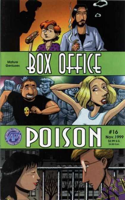 Box Office Poison 16 - Man - Woman - Mature - Bottle - Smoke