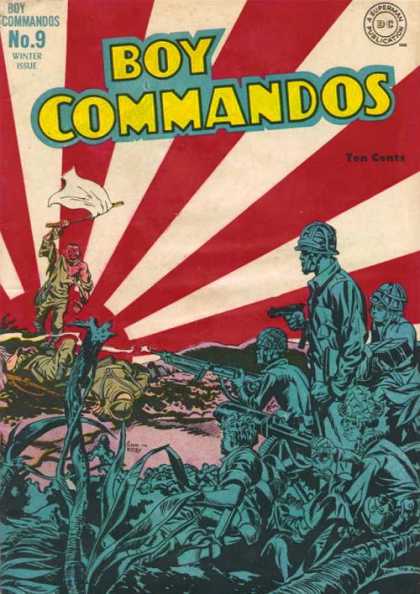 Boy Commandos 9 - Flag - Soldiers - Jack Kirby, Joe Simon