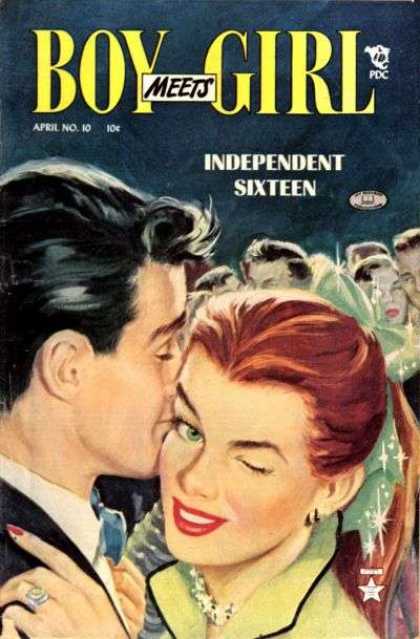 Boy Meets Girl 10 - Independent Sixteen - April No 10 - Pdc - Romance - Love Comics