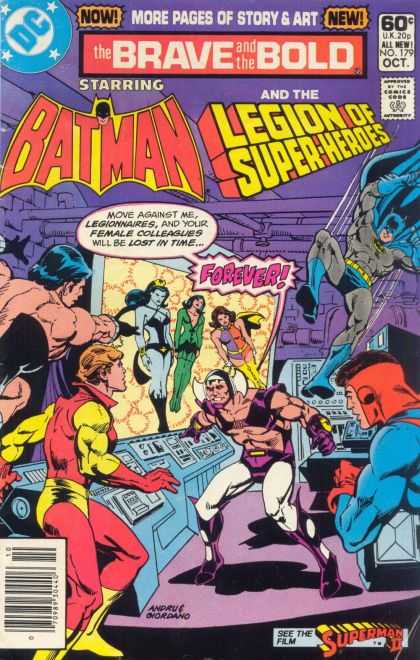 Brave and the Bold 179 - More Pages Of Story And Art - Dc - Batman - Legion Of Super-heros - Forever - Dick Giordano, Ross Andru