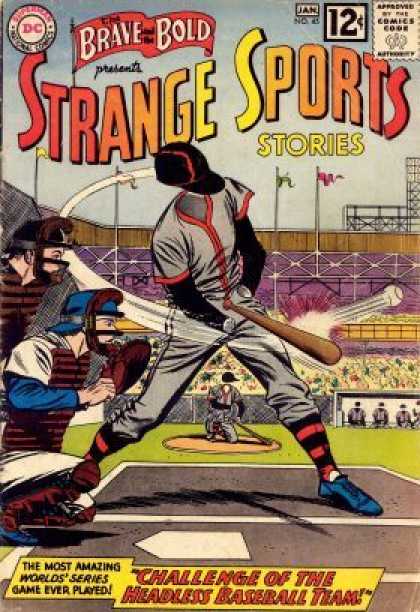 Brave and the Bold 45 - Strange Sports - Stories - Baseball - Baseball Bat - Batter