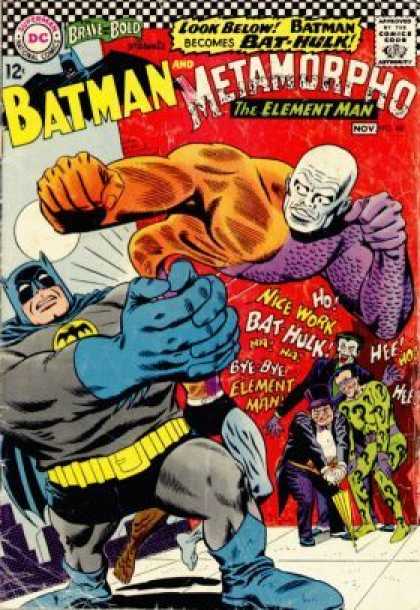 Brave and the Bold 68 - Comics Code - Batman - Metamorpho - Battle - Costume - Murphy Anderson