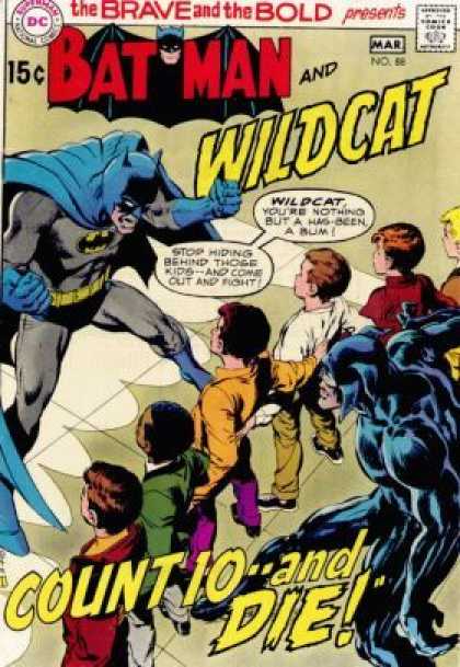 Brave and the Bold 88 - Dark Knight - Kids - Teamup - Angry Superhero - Bruce Wayne - Neal Adams